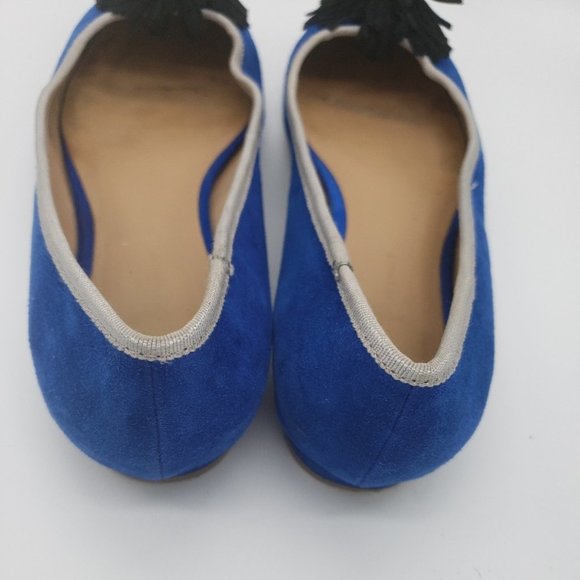 Anthropologie Blue Saude Shoes Size 8.5 - Picture 6 of 8